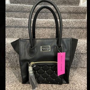 Betsy Johnson Tassel Purse Satchel